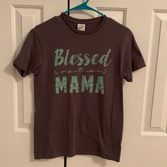Tops - 🤎 “Blessed Mama” Short Sleeved T-shirt Size S 🤎